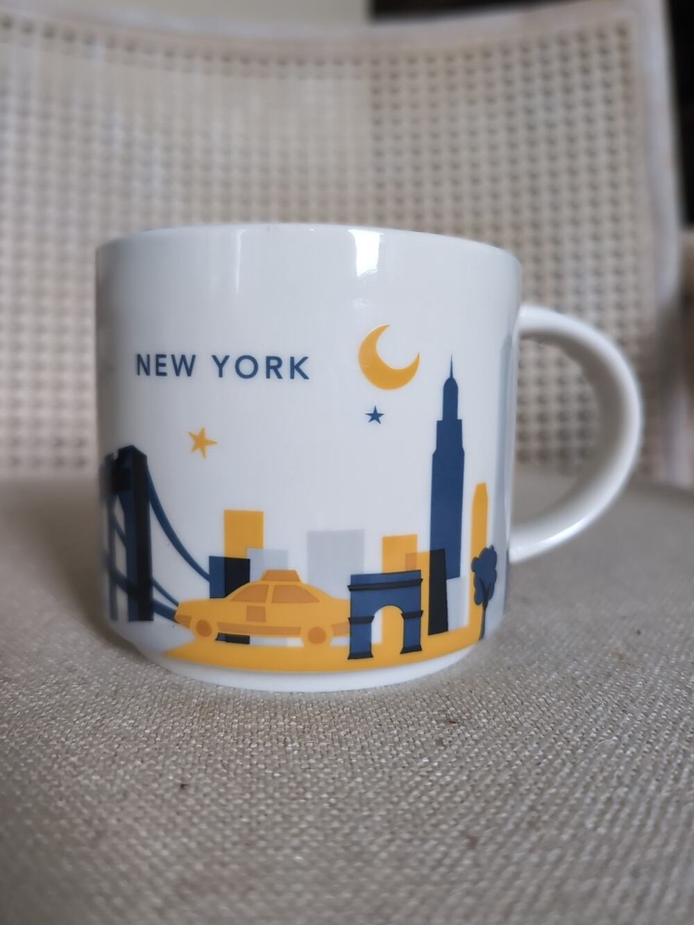 Starbucks New York City You Are Here 14 oz Collection Series 2016 Coffee Mug